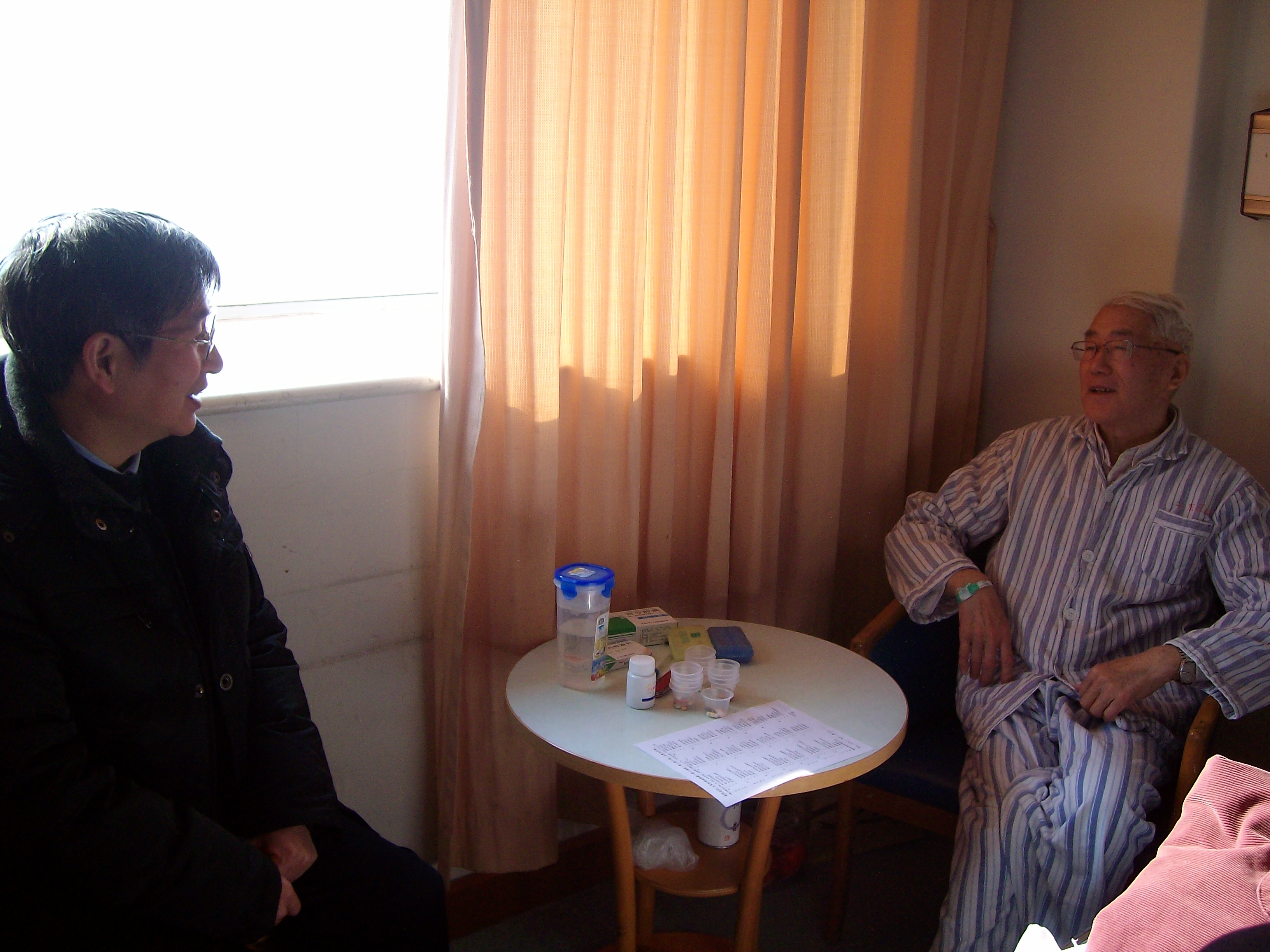 20110117党委副书记慰问关工委老同志