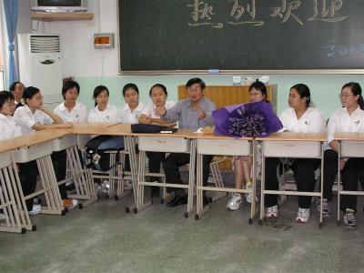 蔡祖泉在控江高级中学