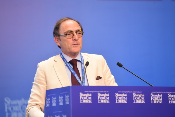 葡萄牙前副总理Paulo Portas在上海论坛2019开幕式上演讲