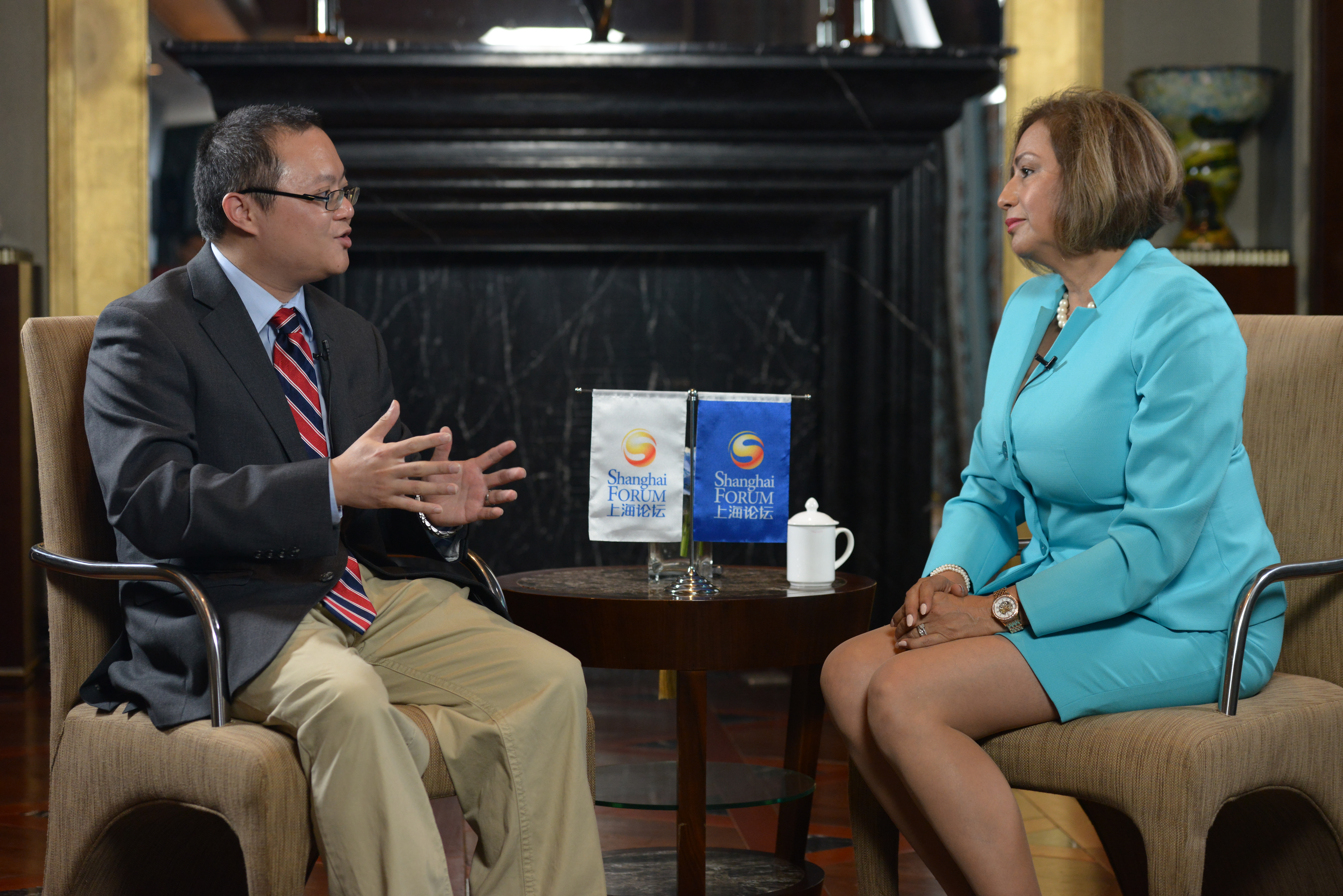 上海论坛2016高端访谈：Rosario Marin 美国第41 任财政部司库