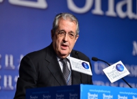 意大利前经济财政部长Fabrizio Saccomanni先生在上海论坛2015开幕式上发表主旨演讲