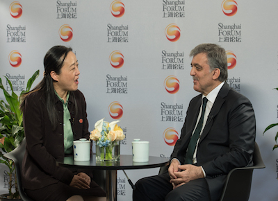 Shanghai forum 2017 : interview with  Abdullah GÜL