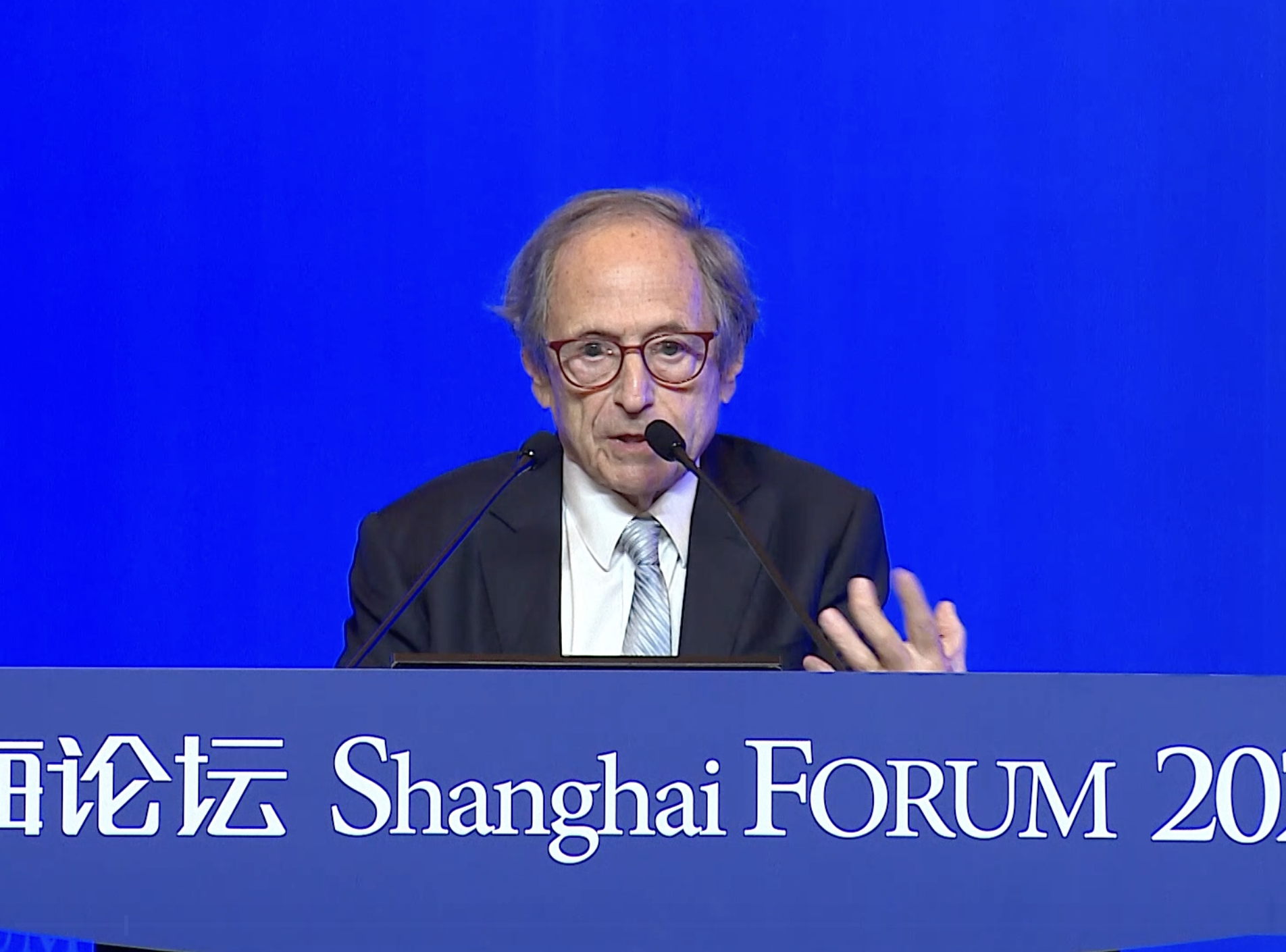 Shanghai Forum 2025｜Michael Levitt, 2013 Nobel Laureate in Chemistry